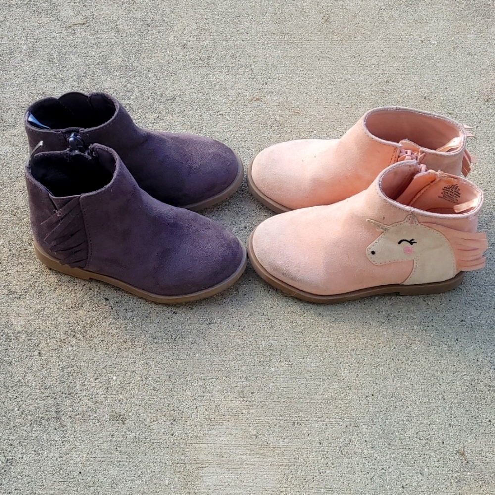 Two Pairs of Toddler Boots